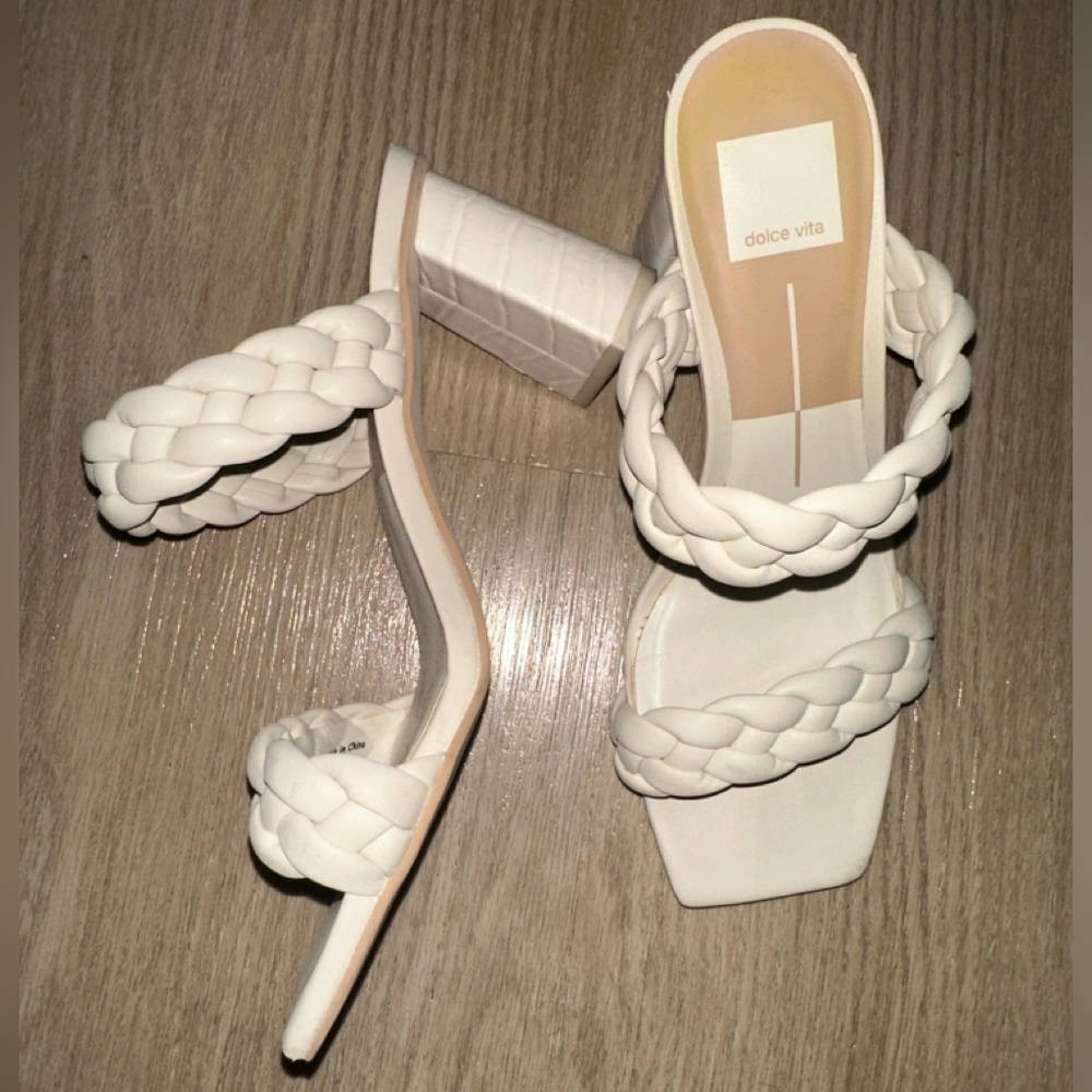Dolce Vita Paily Heels - Ivory Stella sz8